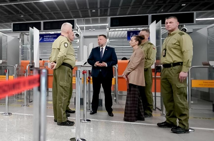 600 tys. cudzoziemców zarejestrowanych w systemie Entry/Exit dzięki Straży Granicznej